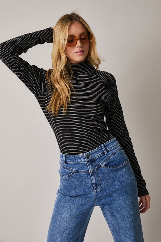 Regina Stripe Knit Top