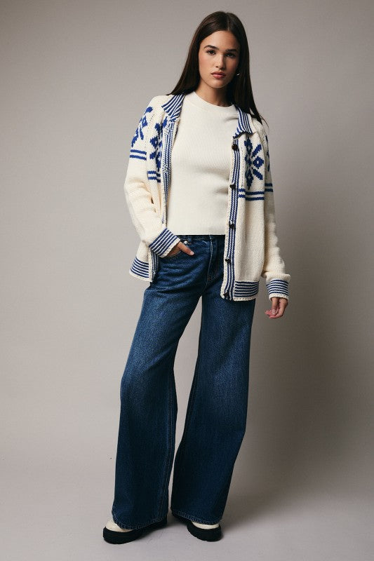 Samantha Snowflake Cardigan