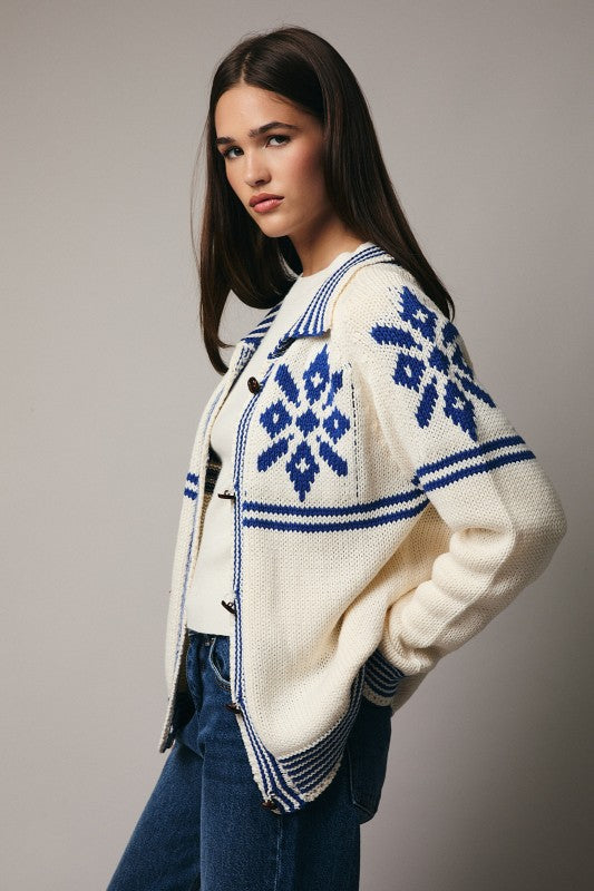 Samantha Snowflake Cardigan
