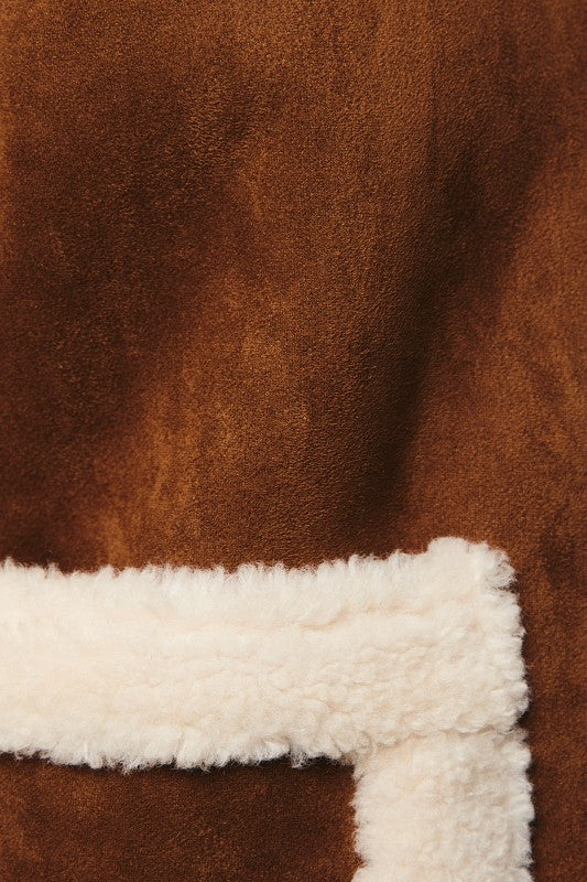 Macy Faux Suede Jacket