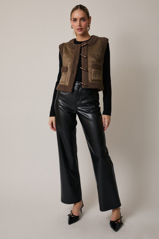 Sara Suede Vest