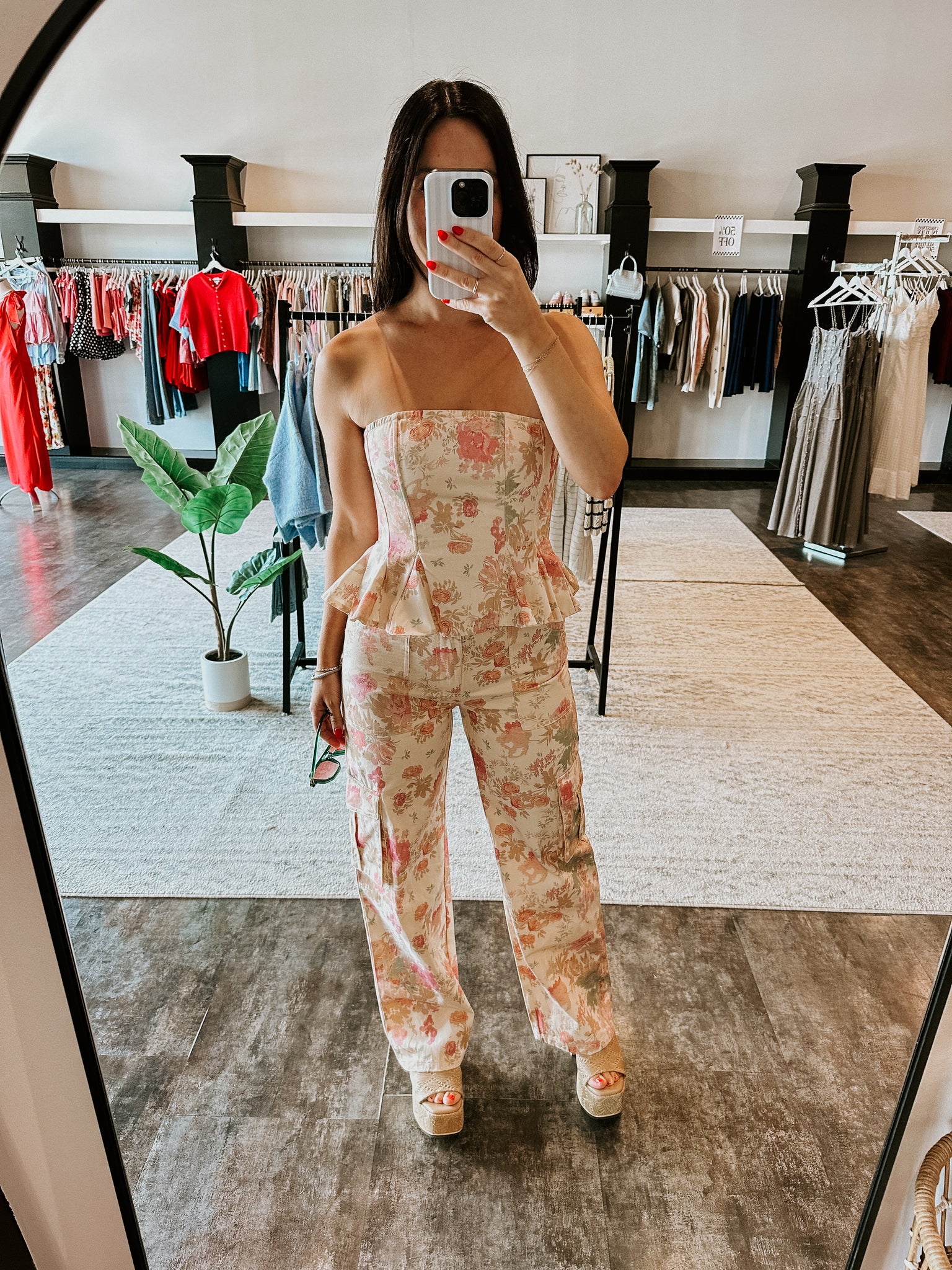 Gabby Floral Top