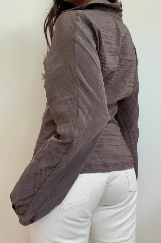 Celine Crinkled Top