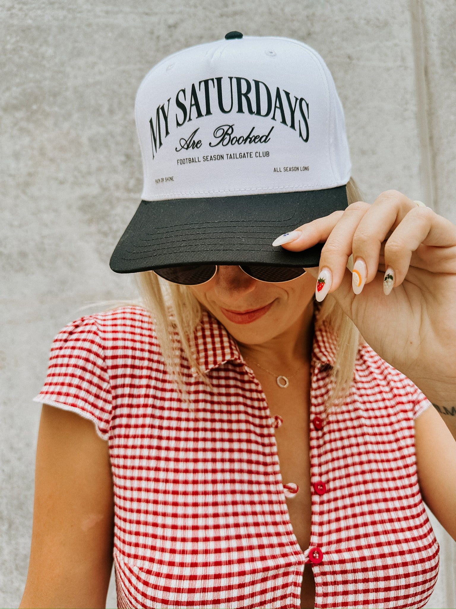 Saturdays Are Booked Trucker Hat