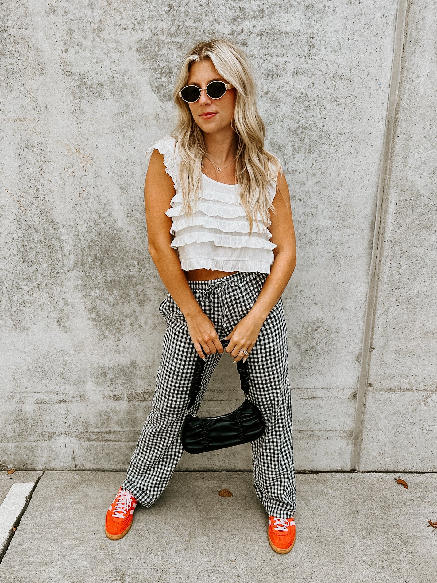 Noelle Gingham Pants