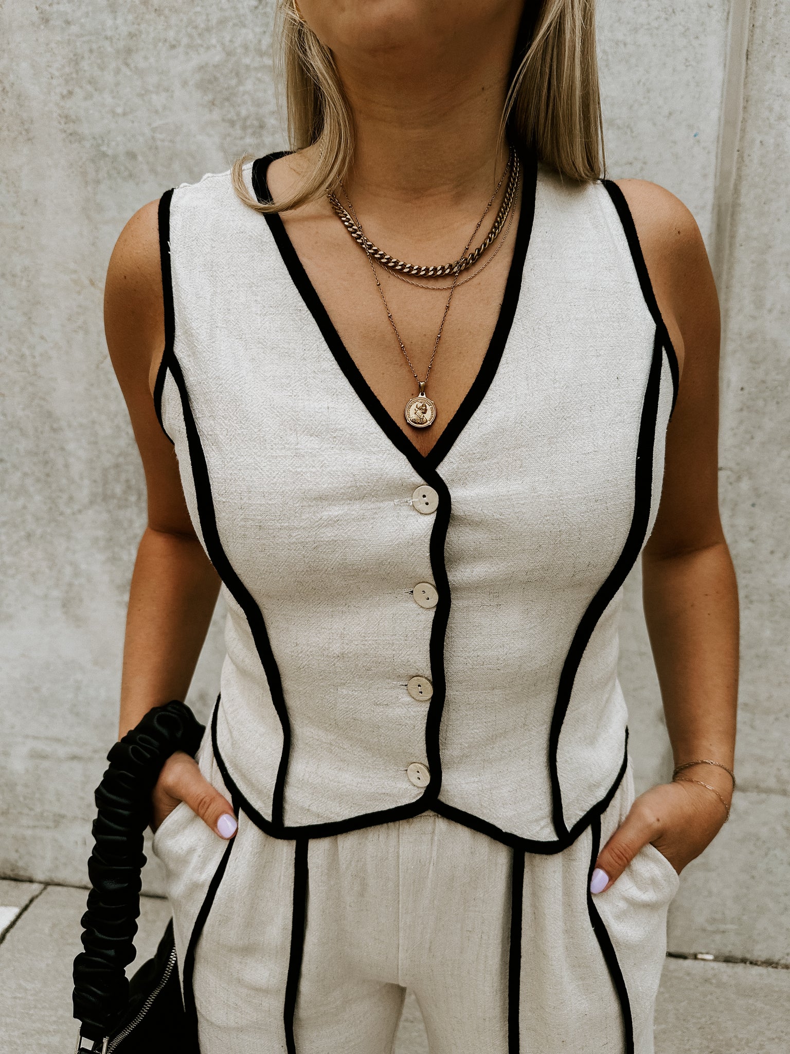 Lana Linen Vest