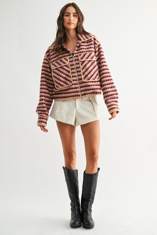 Rachel Zip Up Jacket