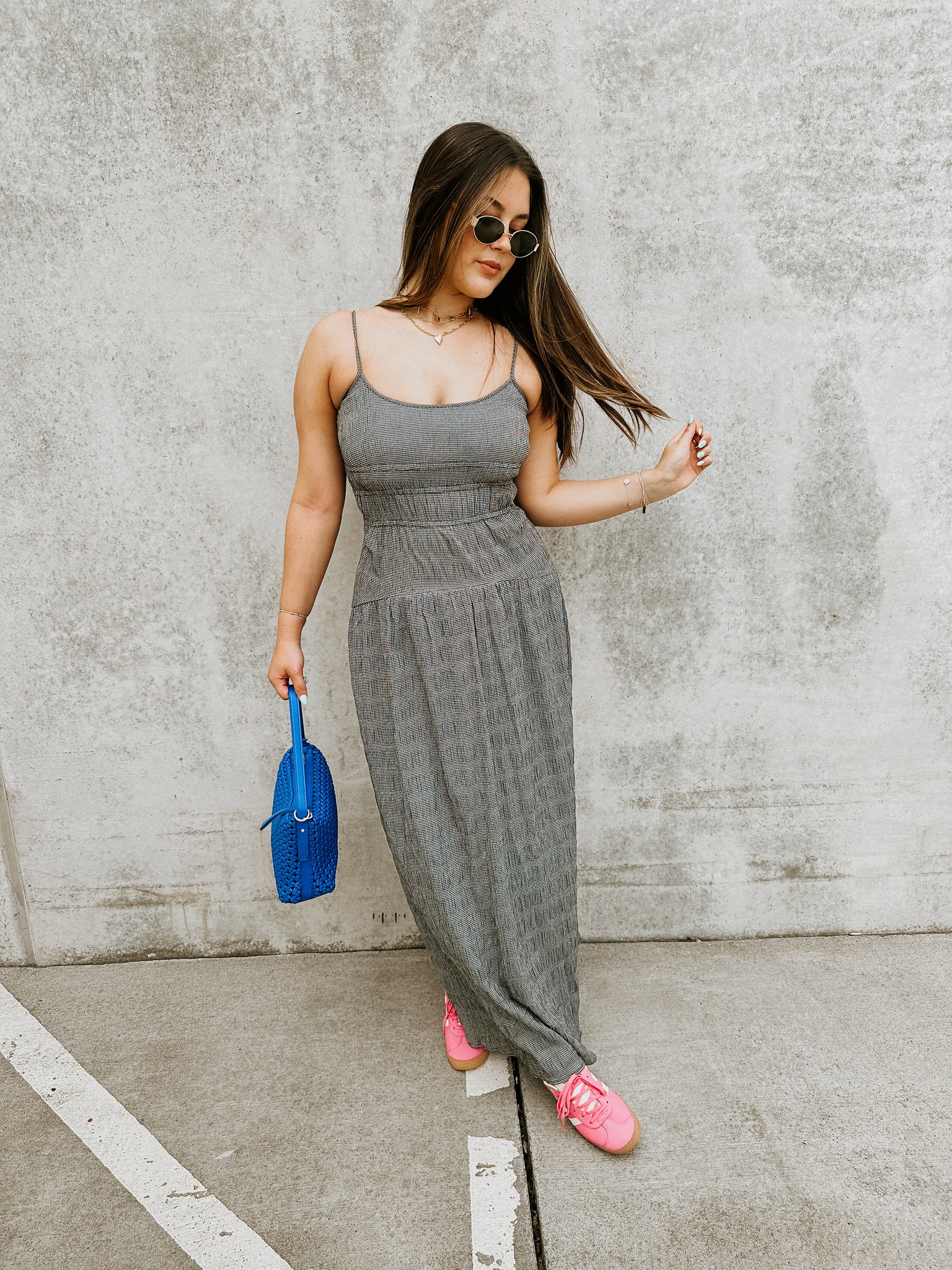 Grayson Gingham Maxi