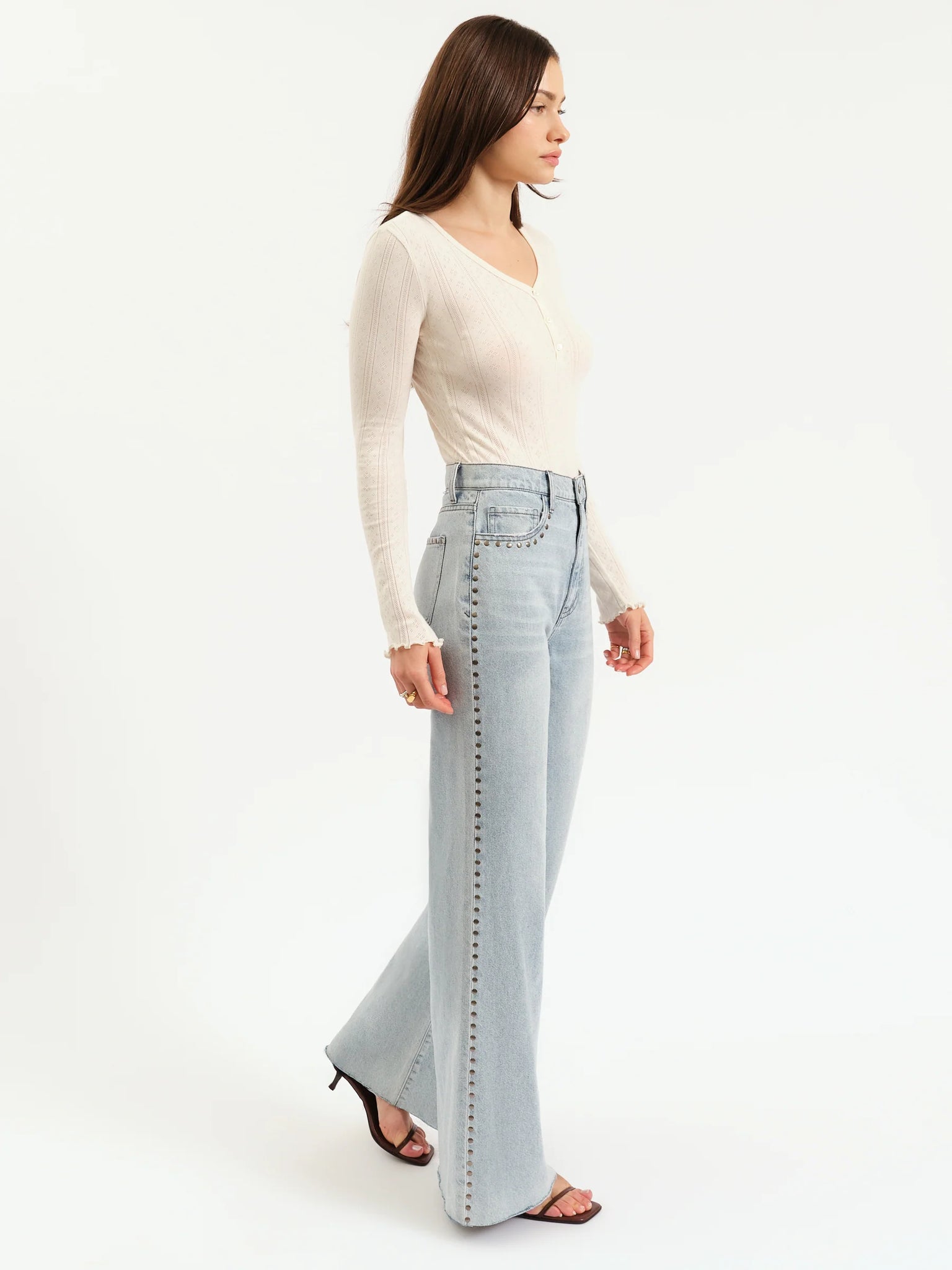Far Out High Rise Denim