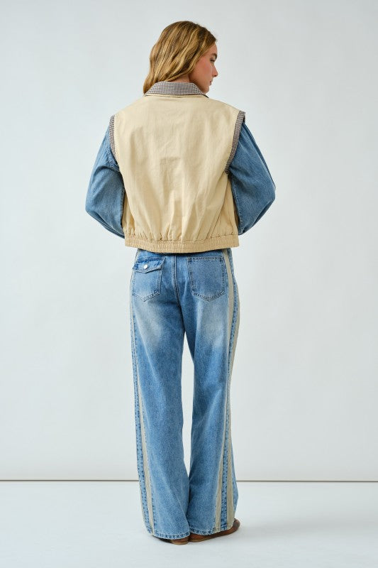 Chelsie Double Collar Vest