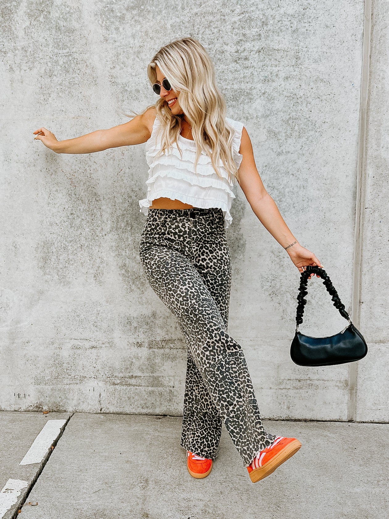 RESTOCK: Brenna Leopard Print Pants