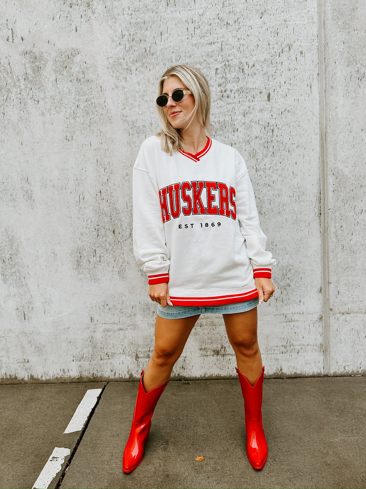 RESTOCK: Nebraska Varsity Pullover