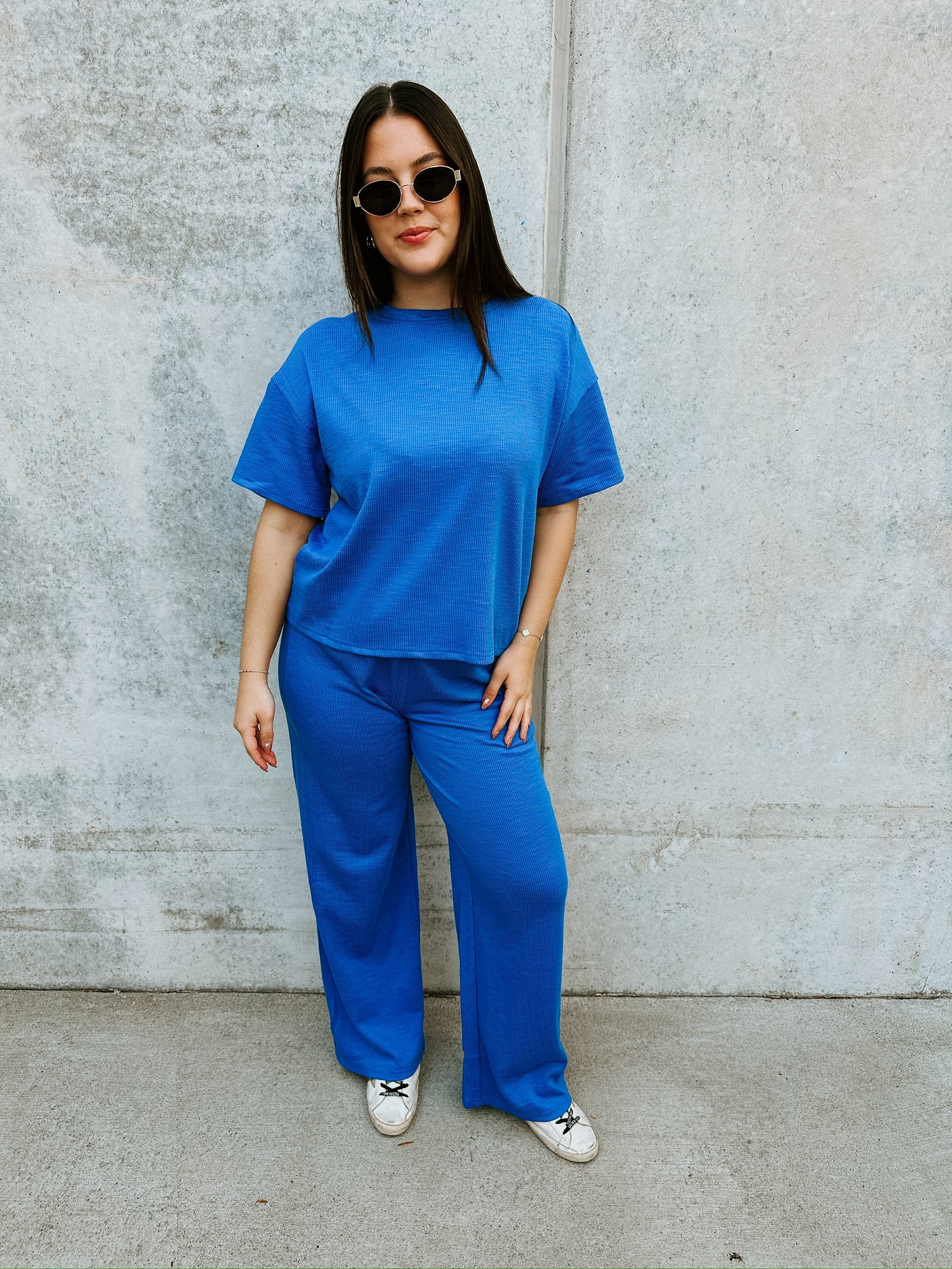 Layla Loose Fit Set- Blue