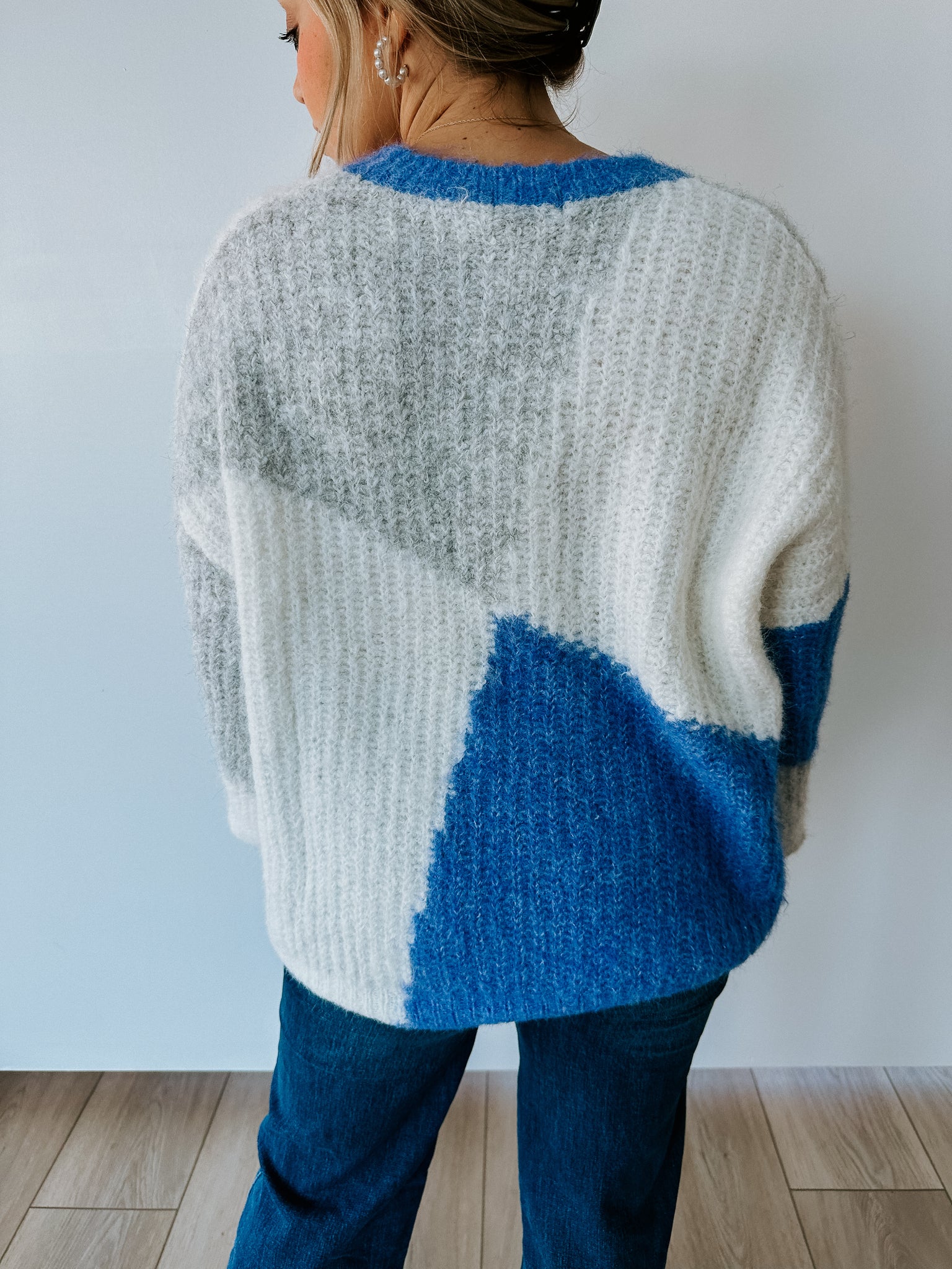 Caroline Color Block Sweater