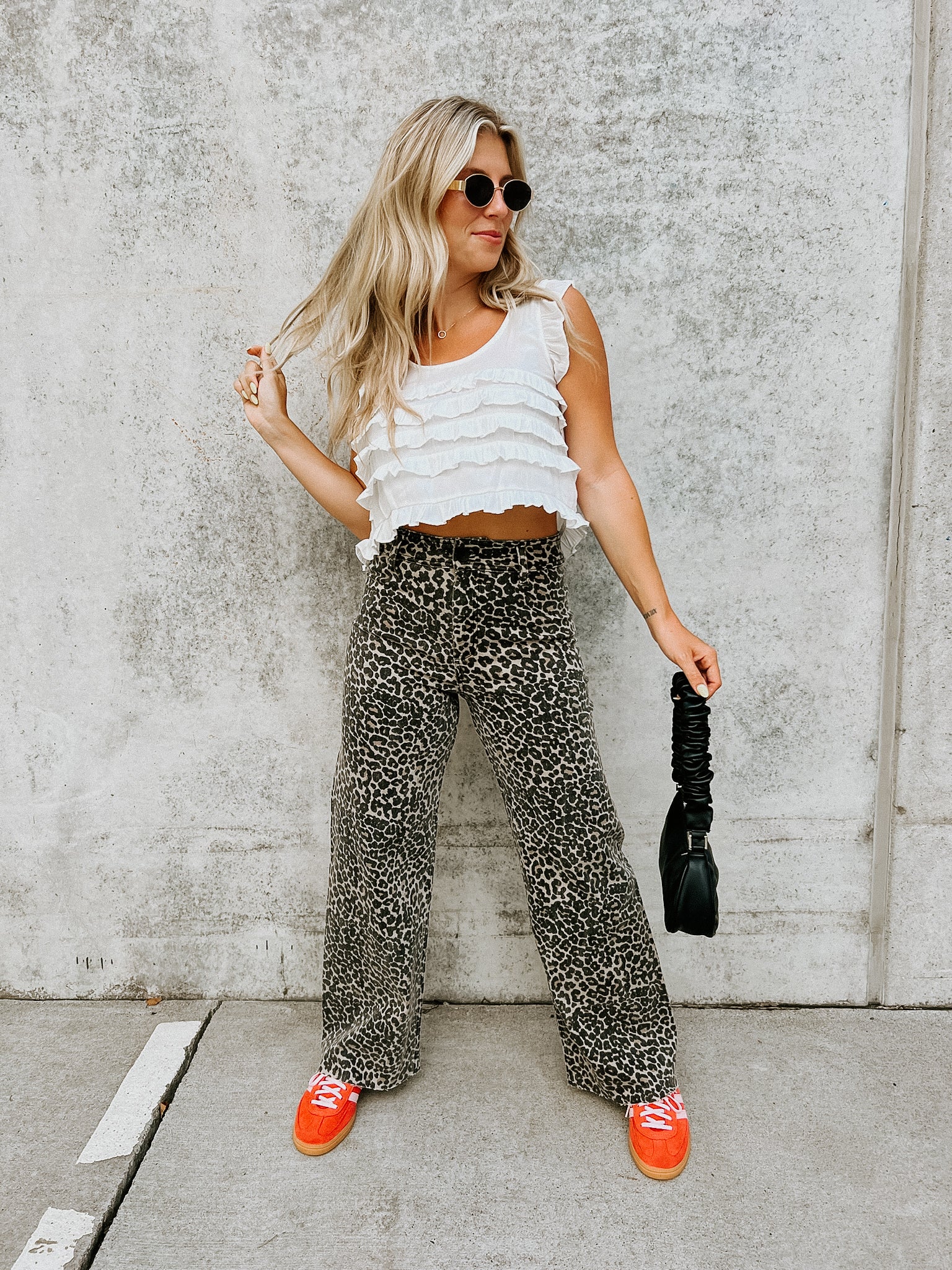 RESTOCK: Brenna Leopard Print Pants