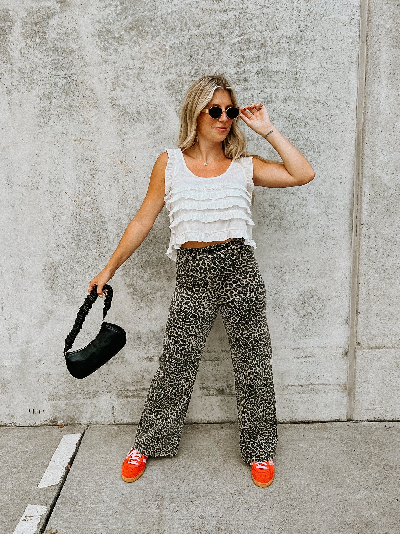 RESTOCK: Brenna Leopard Print Pants