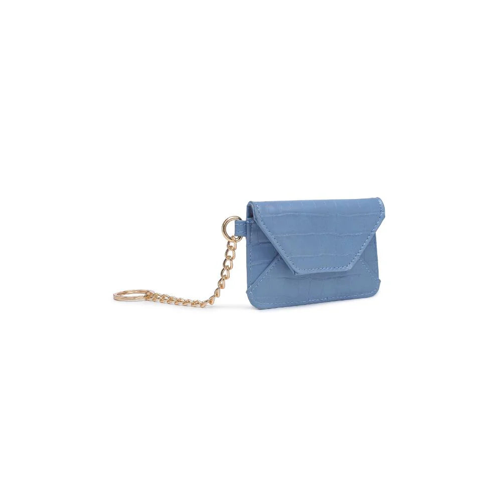 Gia Denim Card Holder