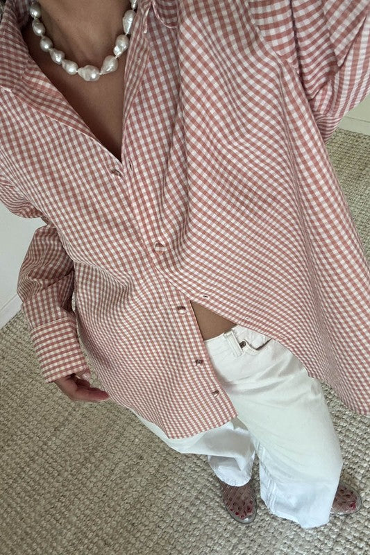 Kimberly Gingham Button Down