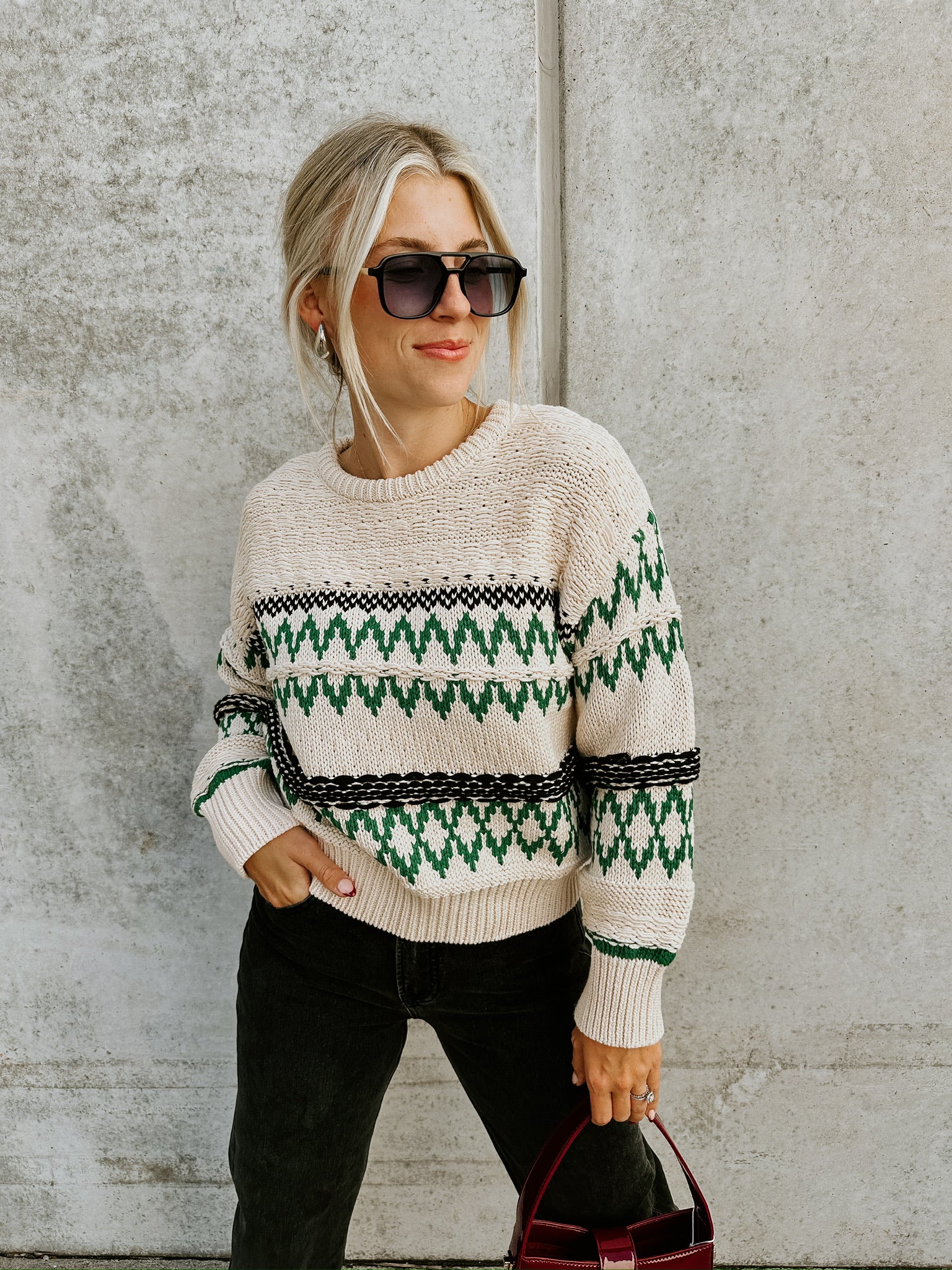 Brayden Patterned Sweater