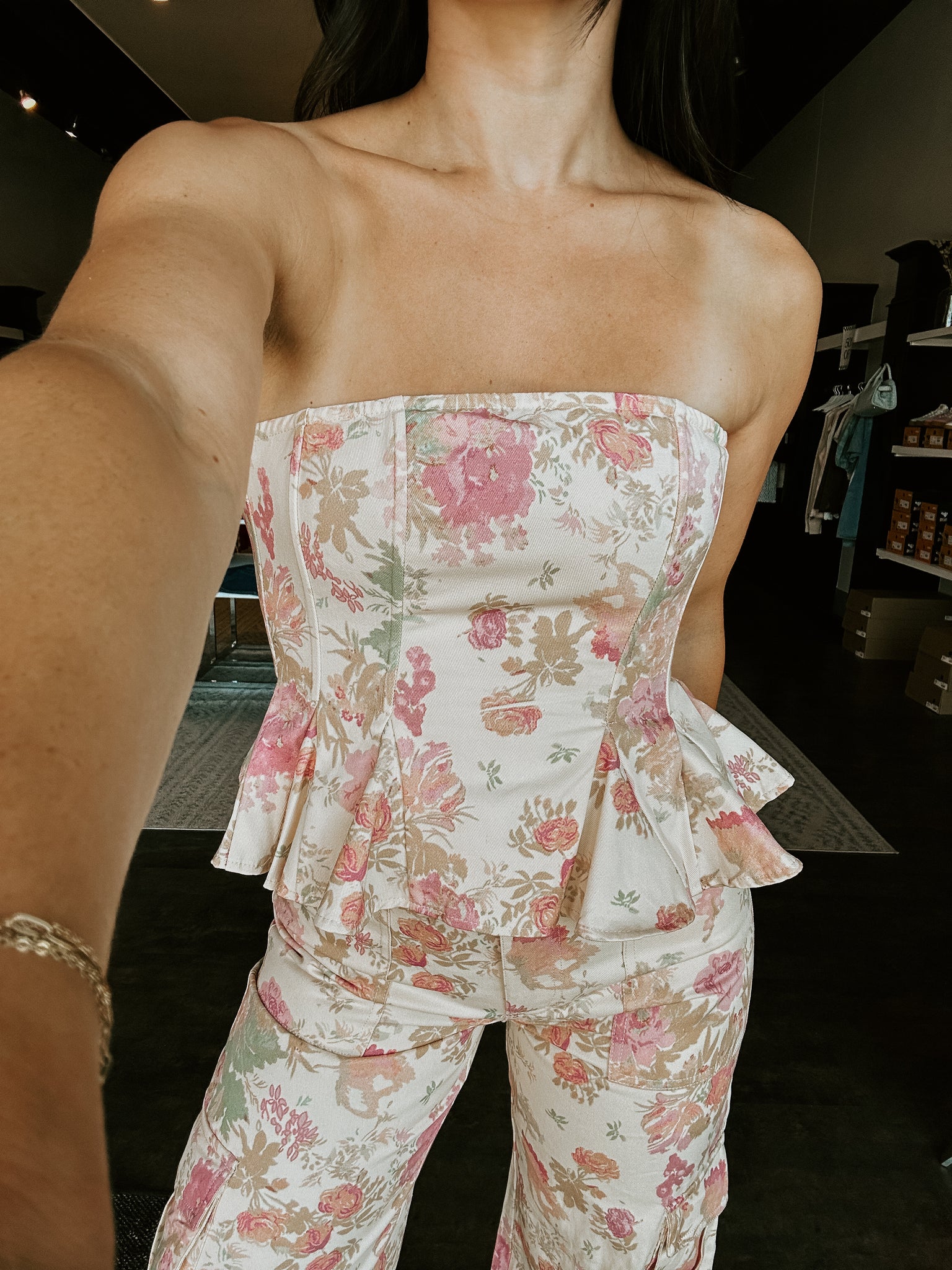 Gabby Floral Top