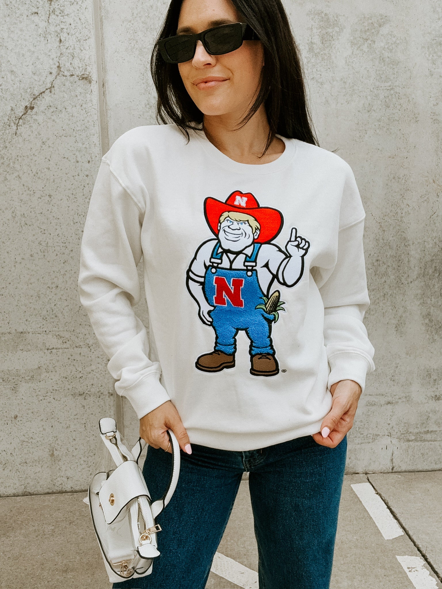 Herbie Chenille Crewneck