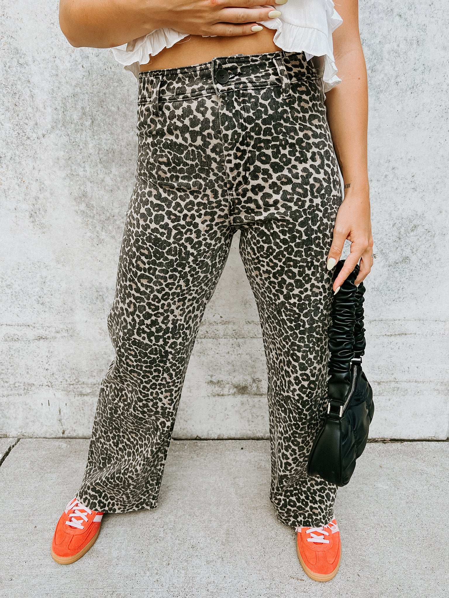 RESTOCK: Brenna Leopard Print Pants