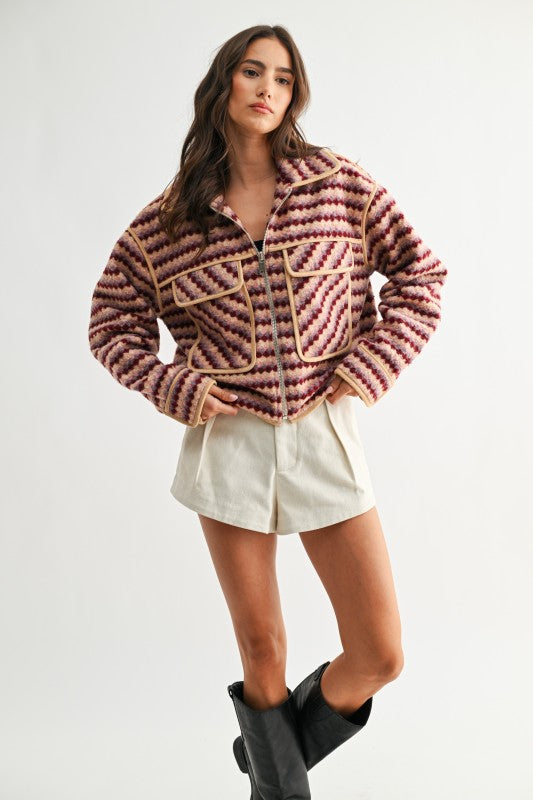 Rachel Zip Up Jacket