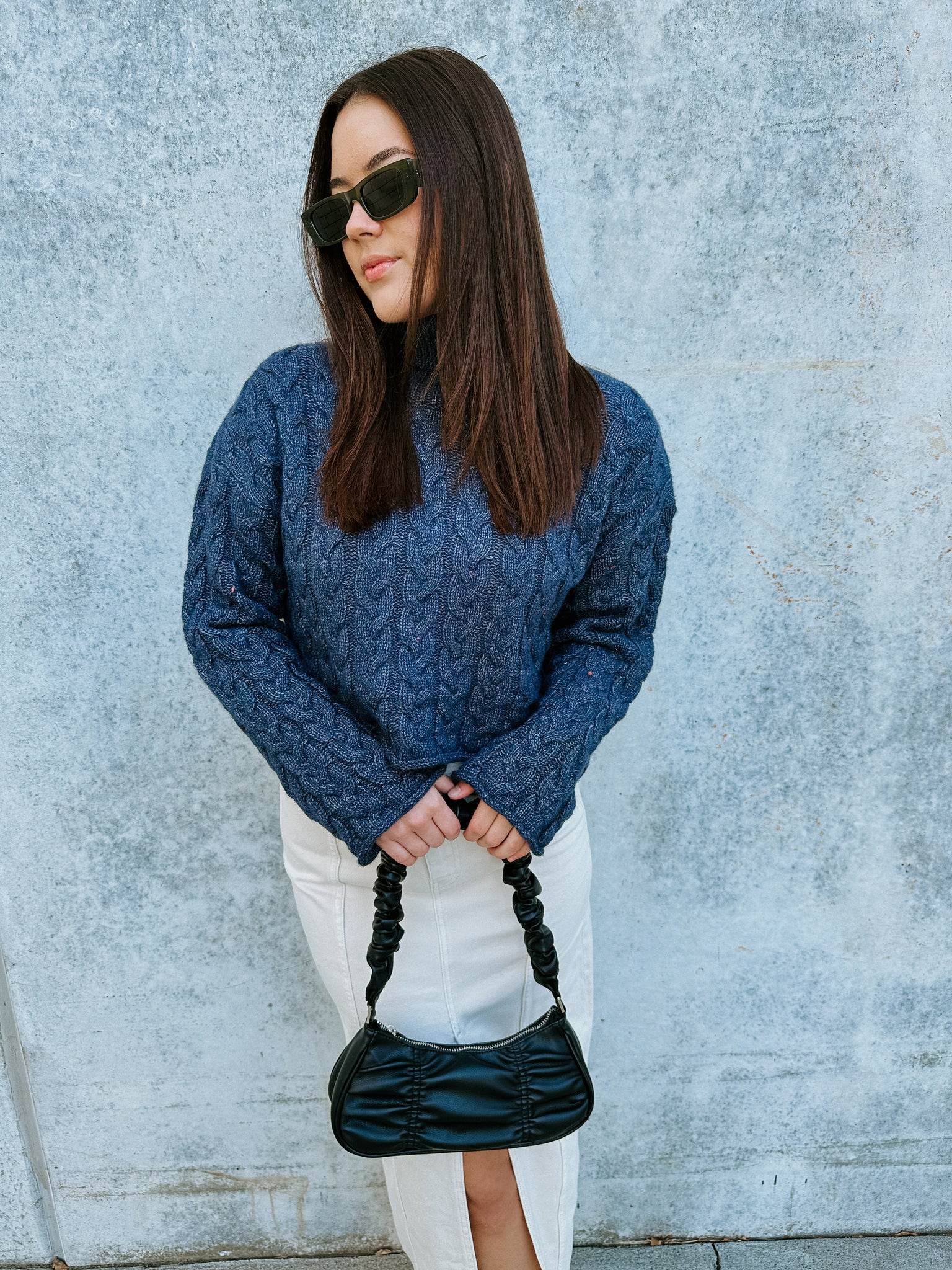 Bella Braided Sweater
