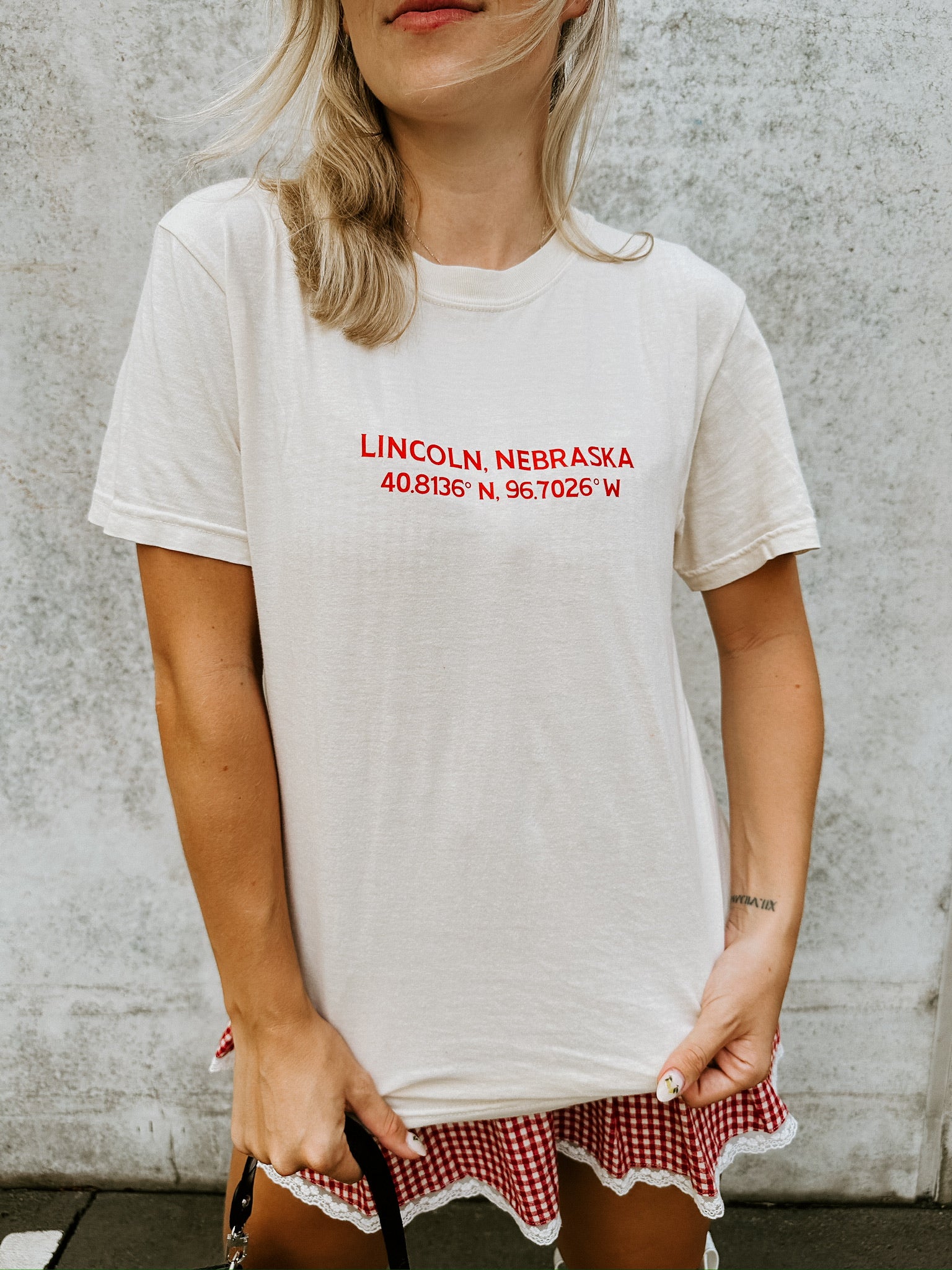 Lincoln Nebraska Skyline Tee