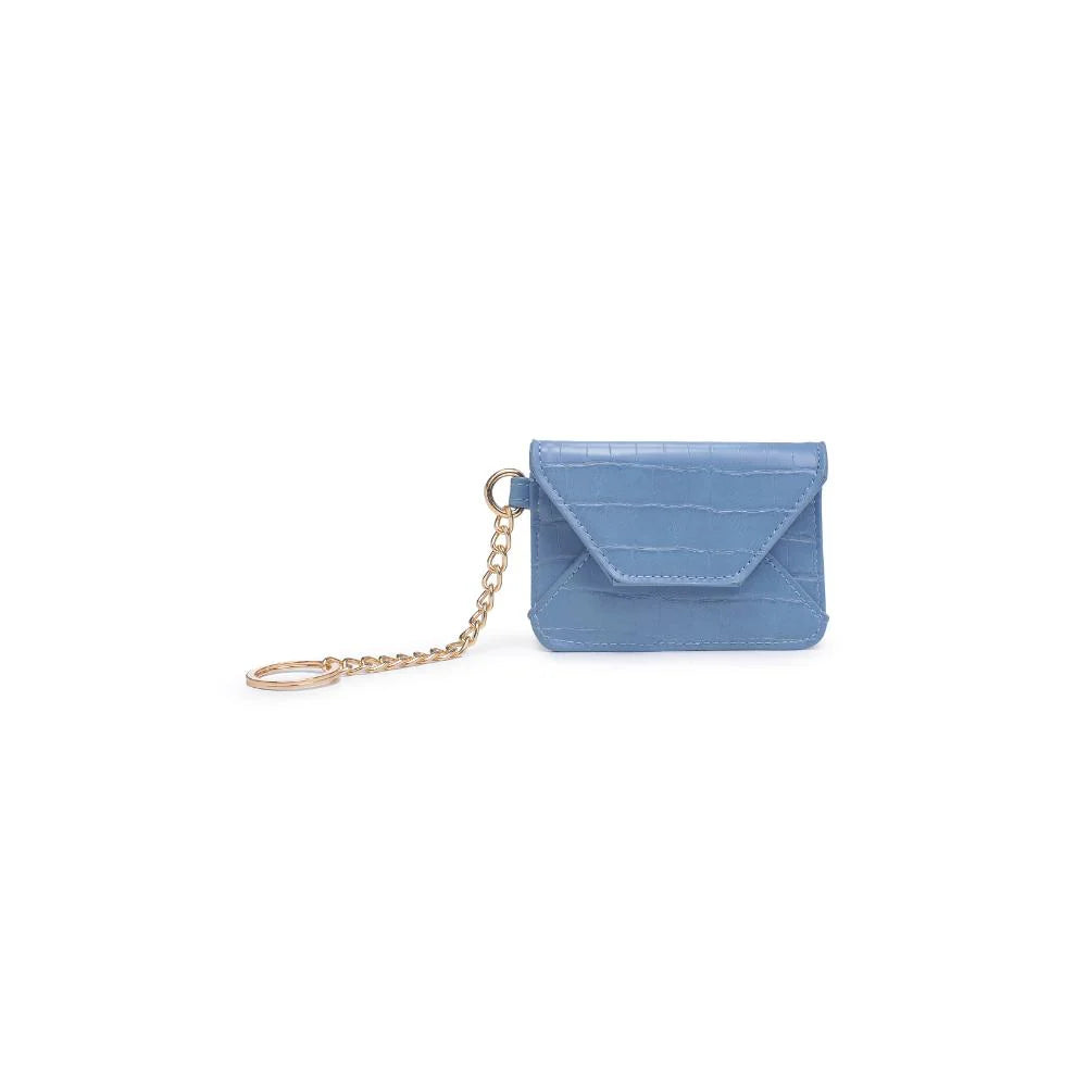 Gia Denim Card Holder