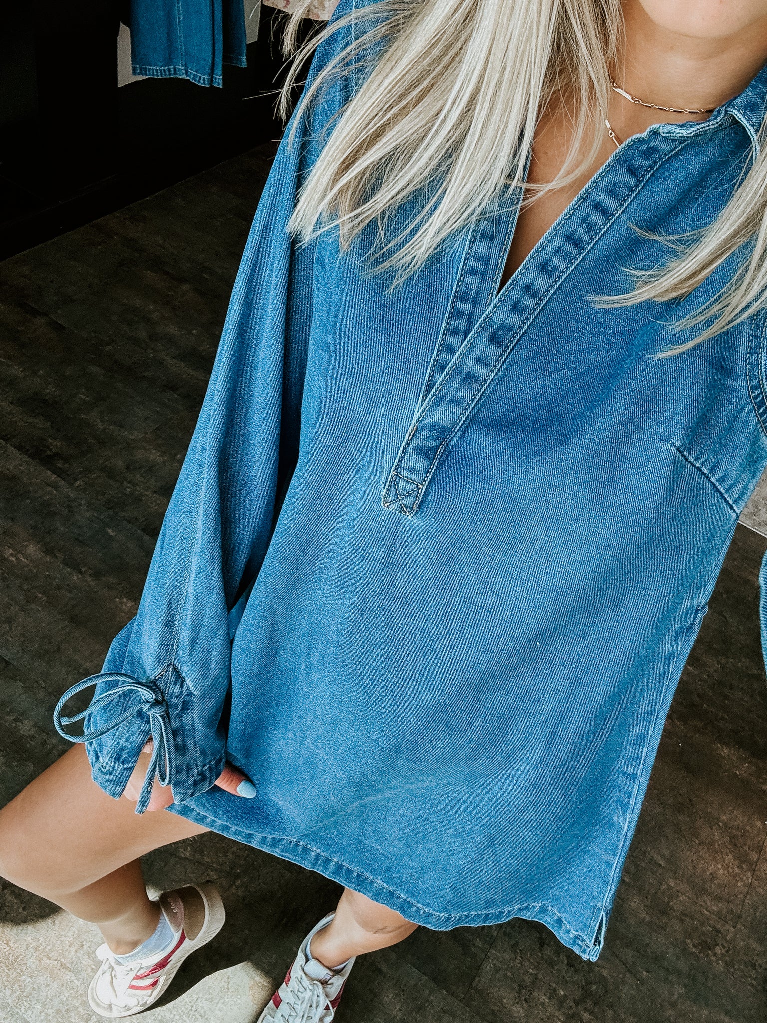 Darien Denim Mini Dress