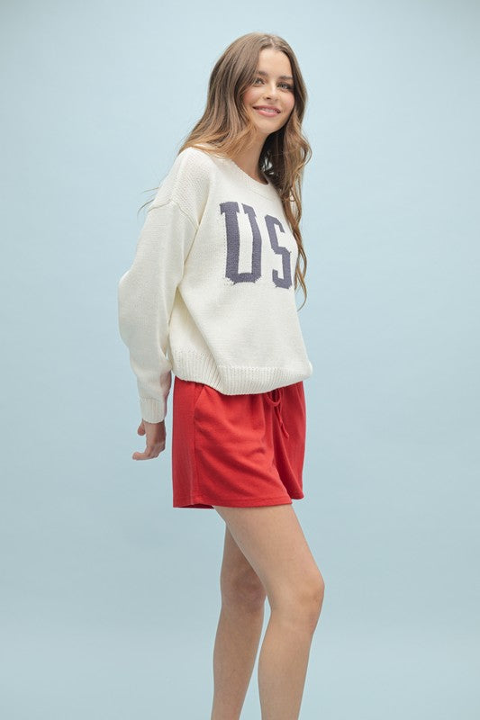 USA Pullover Sweater