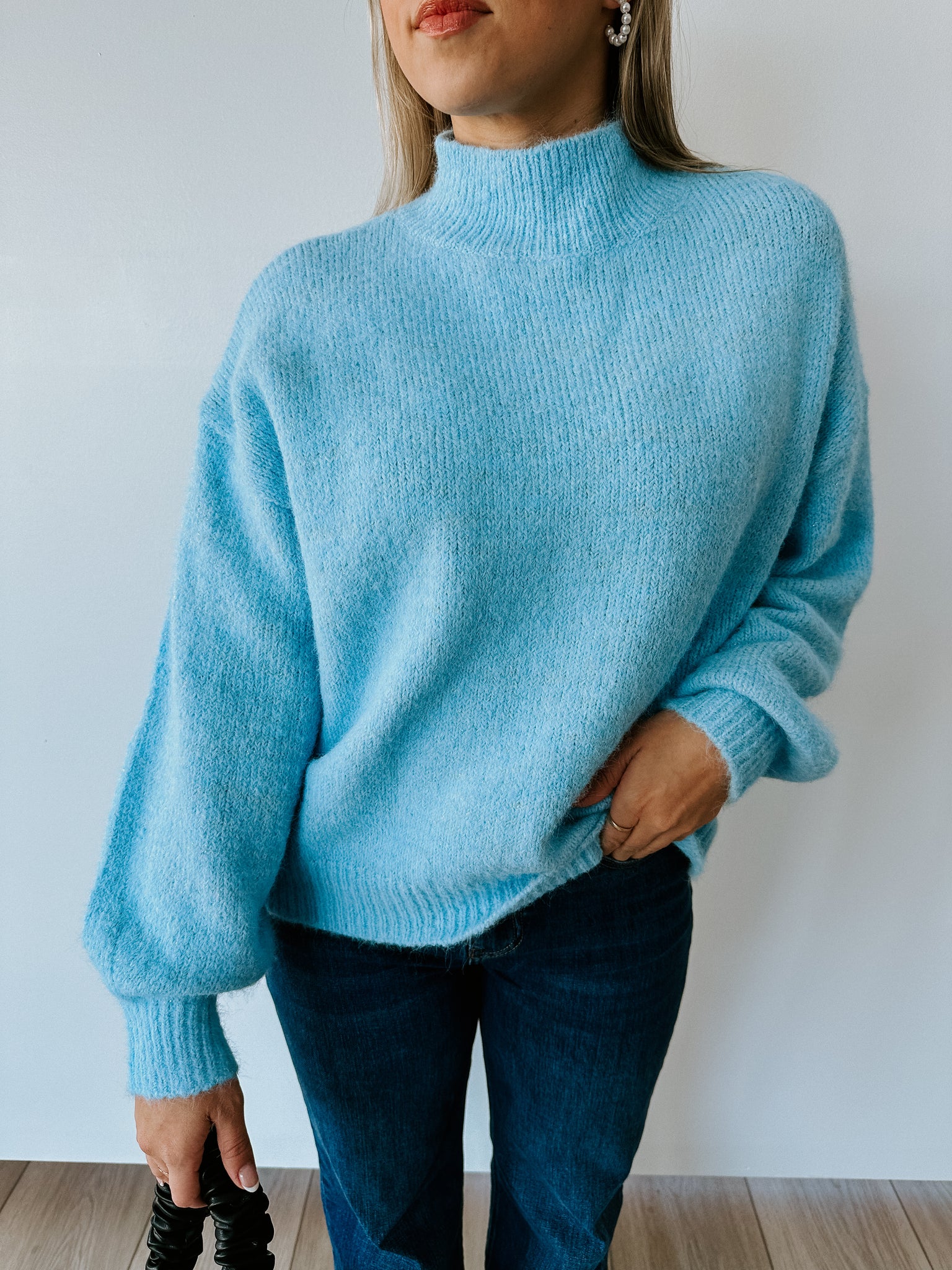 Shimmery Ice Sweater