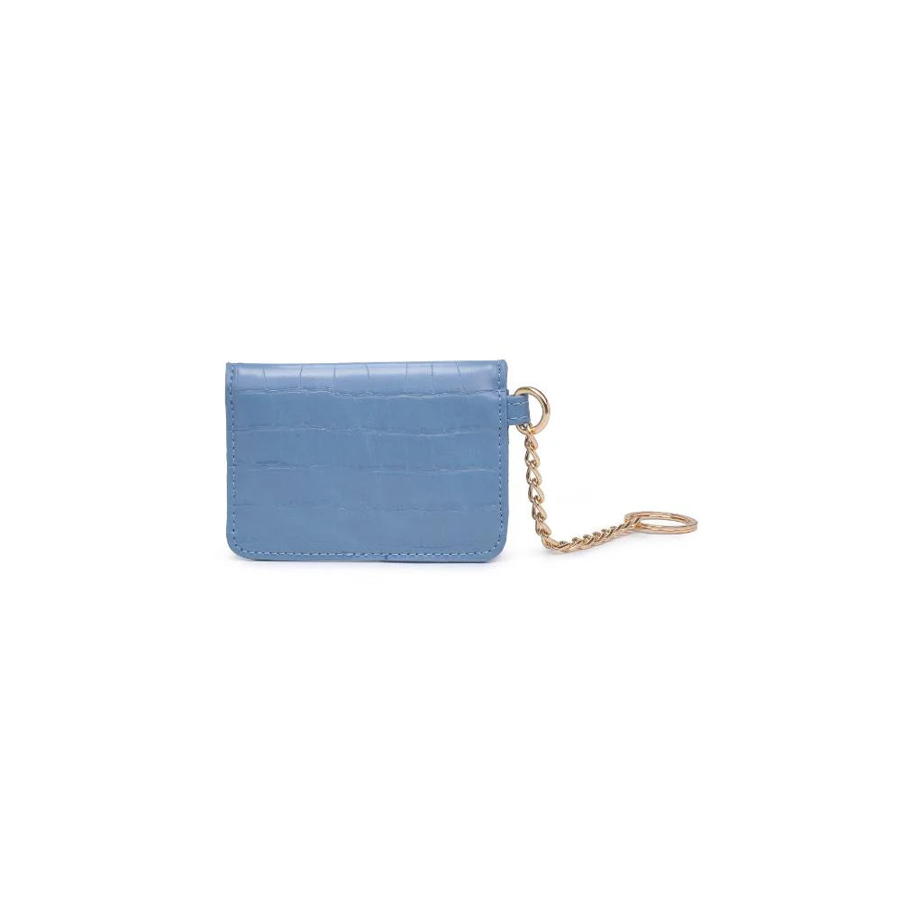 Gia Denim Card Holder