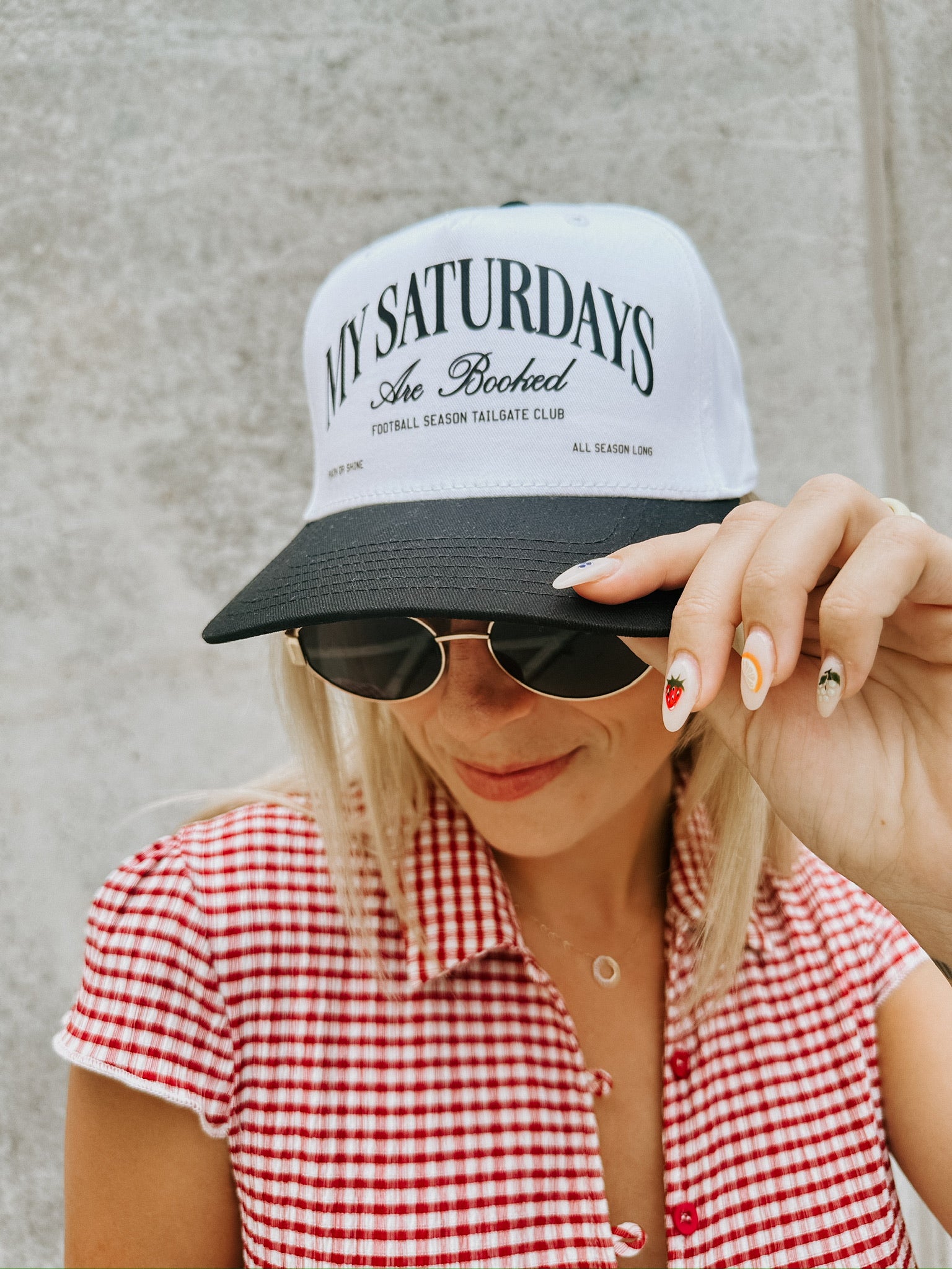 Saturdays Are Booked Trucker Hat