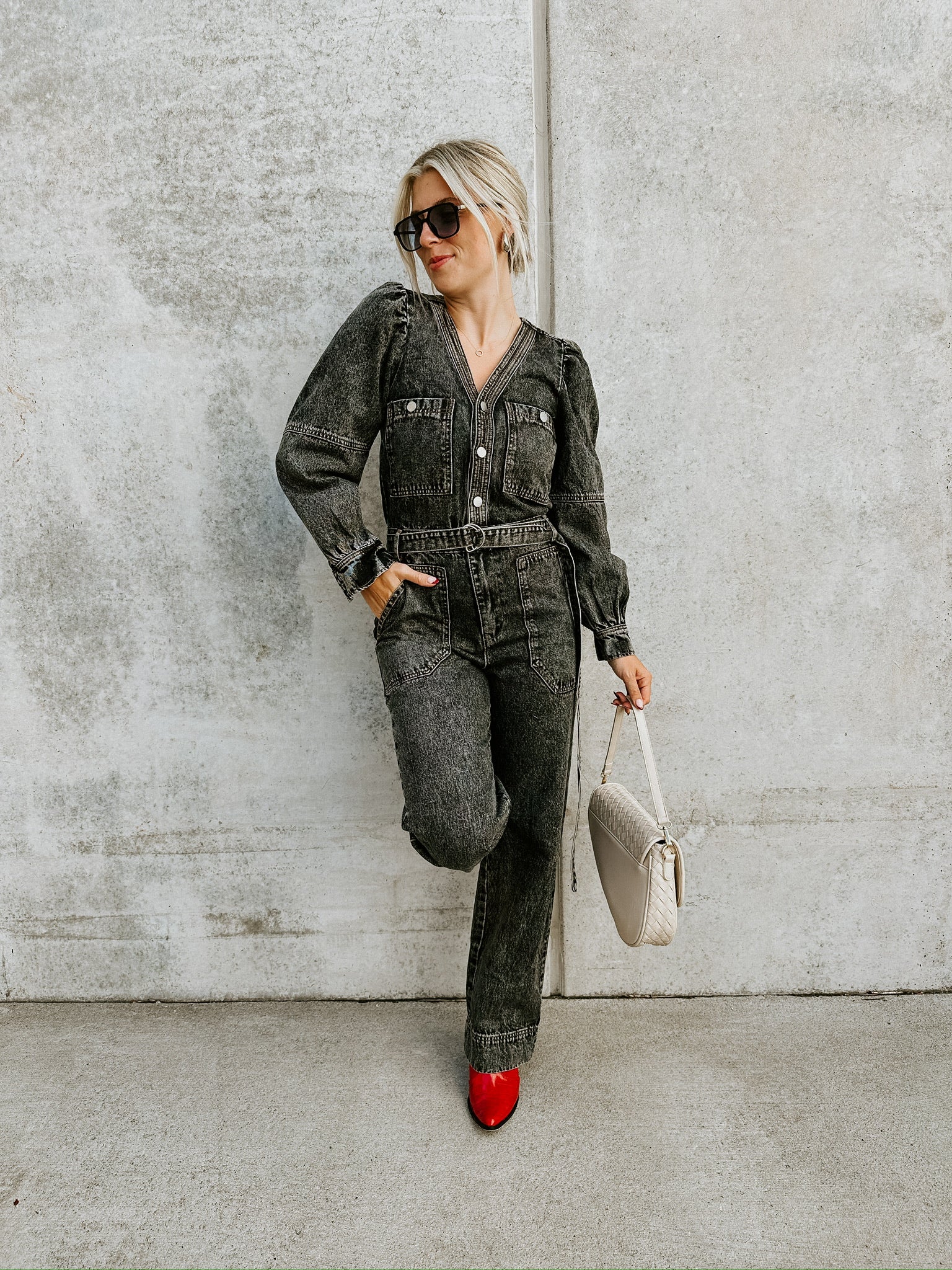 Hiliary Denim Jumpsuit