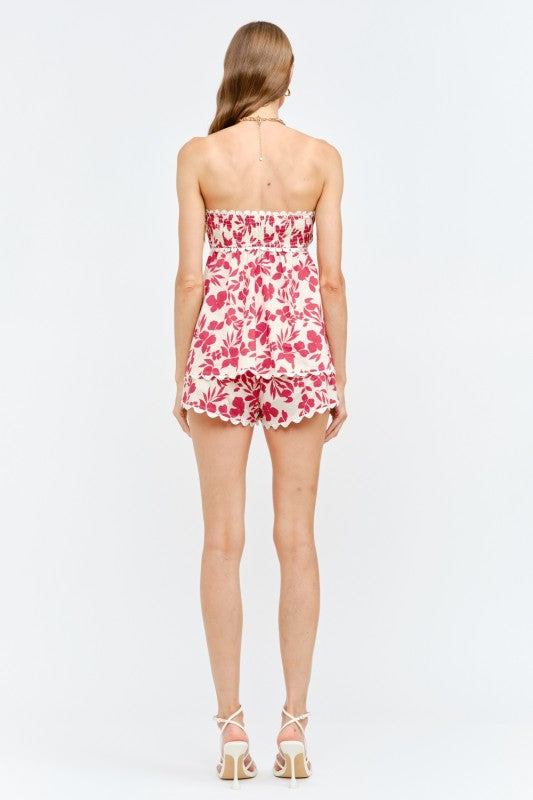 Cassie Floral Romper
