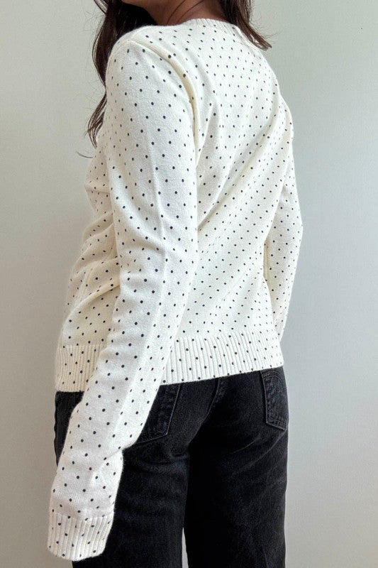 Paige Polka Dot Cardigan
