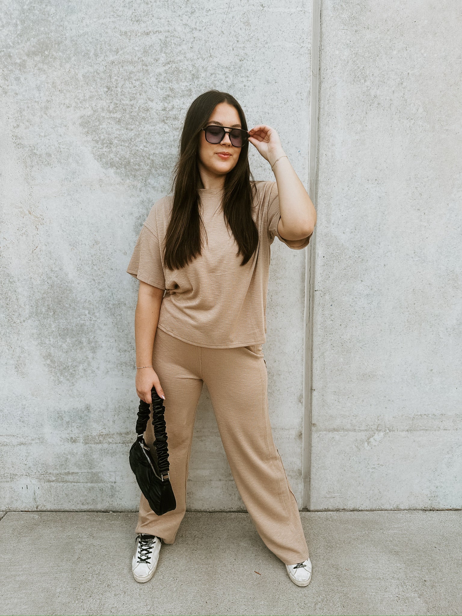 Layla Loose Fit Set- Taupe