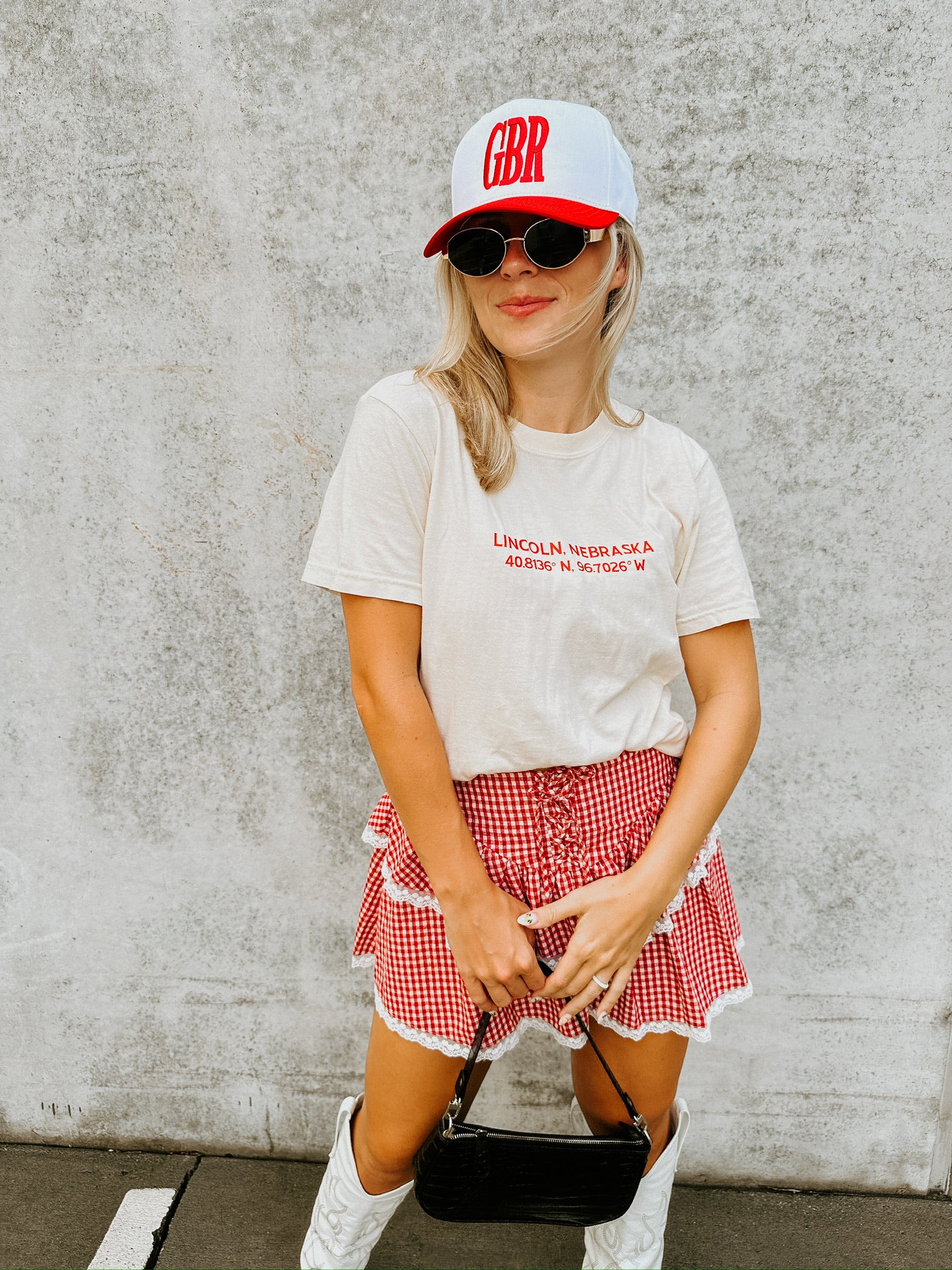 Lincoln Nebraska Skyline Tee