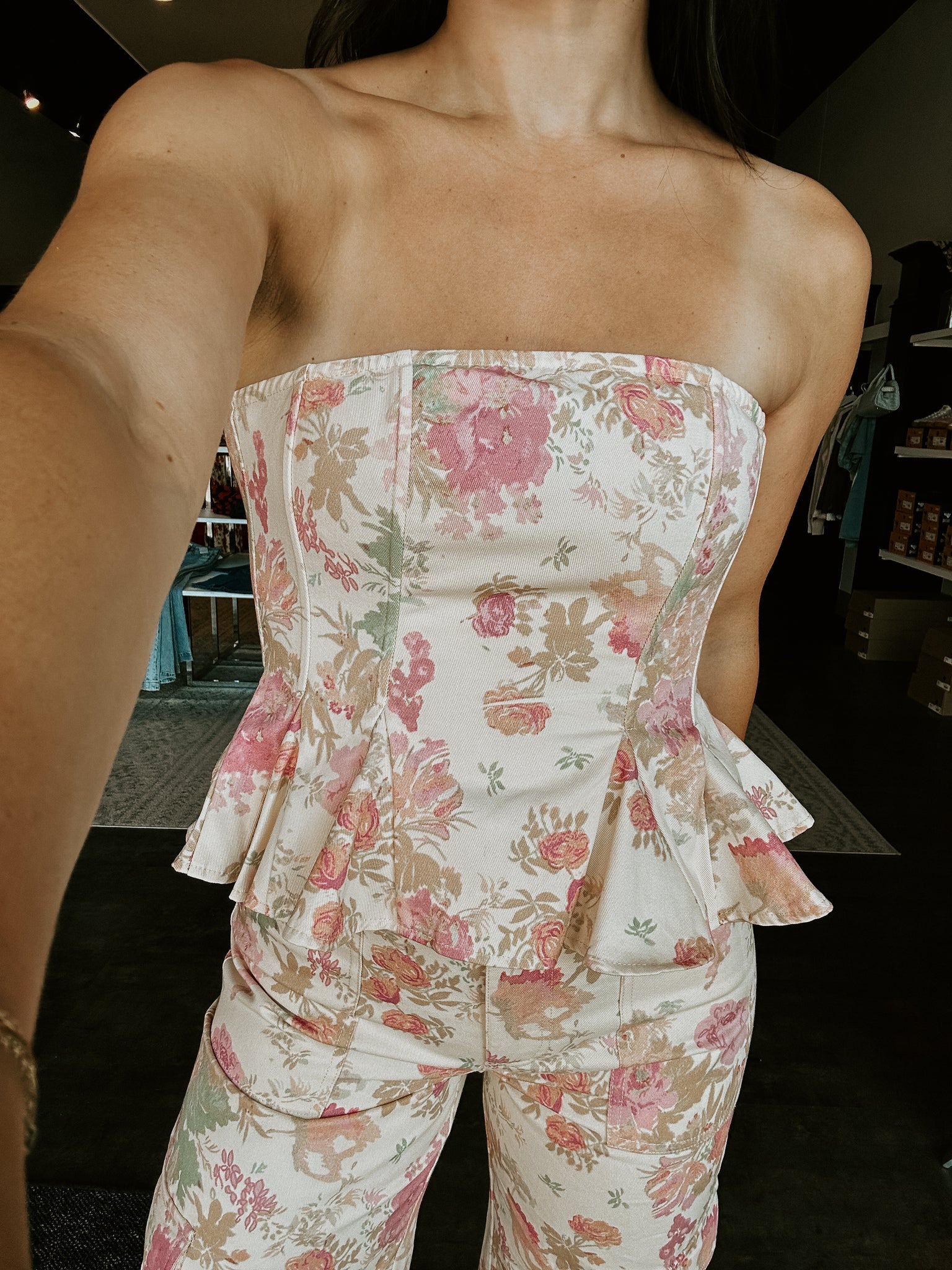 Gabby Floral Top
