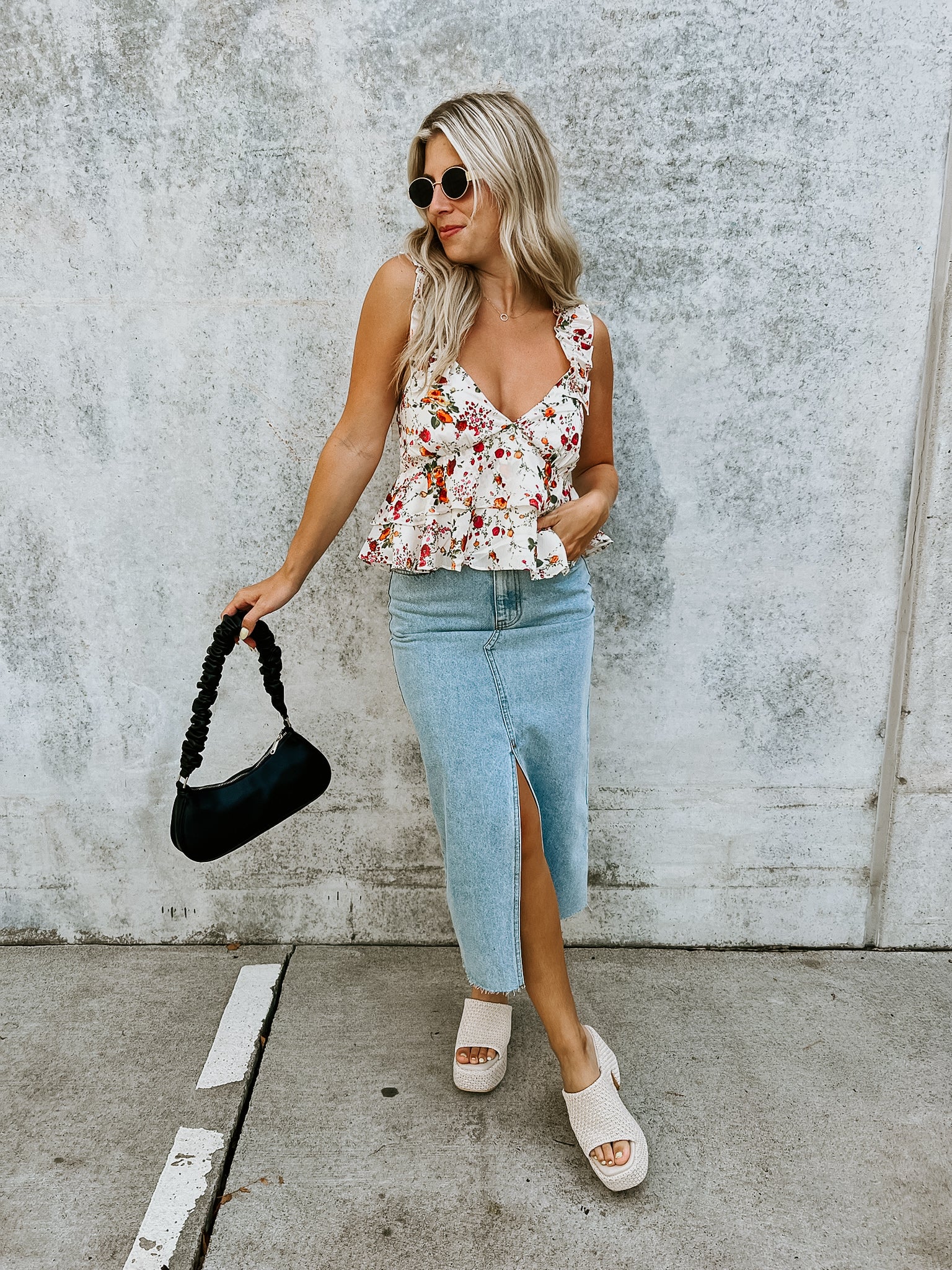 Brianna Floral Top