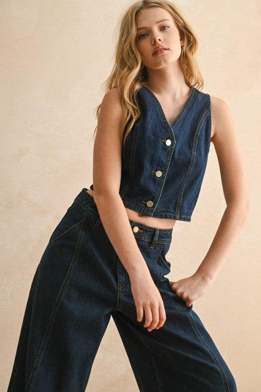 Dakota Denim Vest