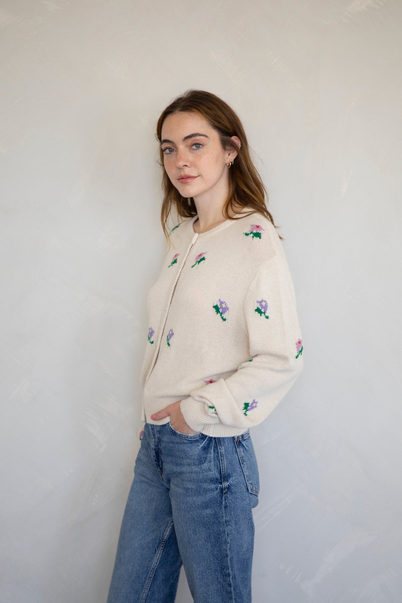 Frances Floral Cardigan