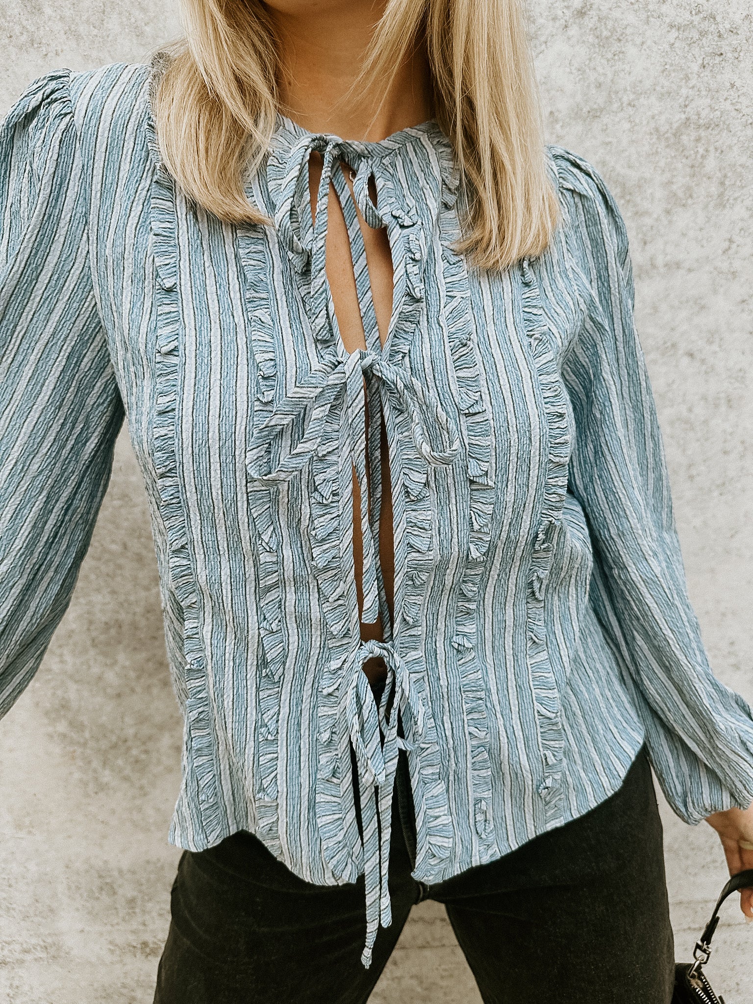 Leslie Stripe Blouse