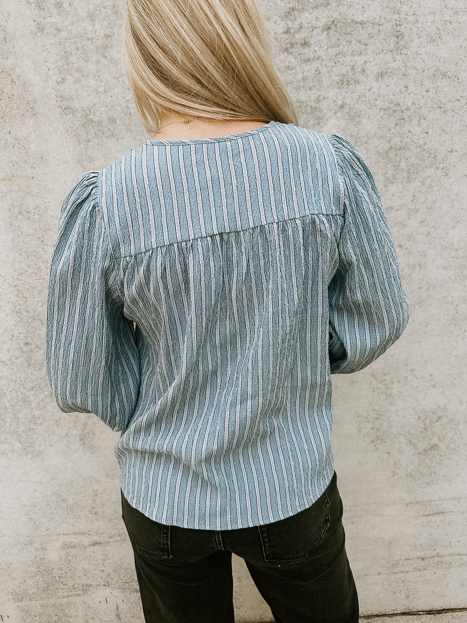 Leslie Stripe Blouse