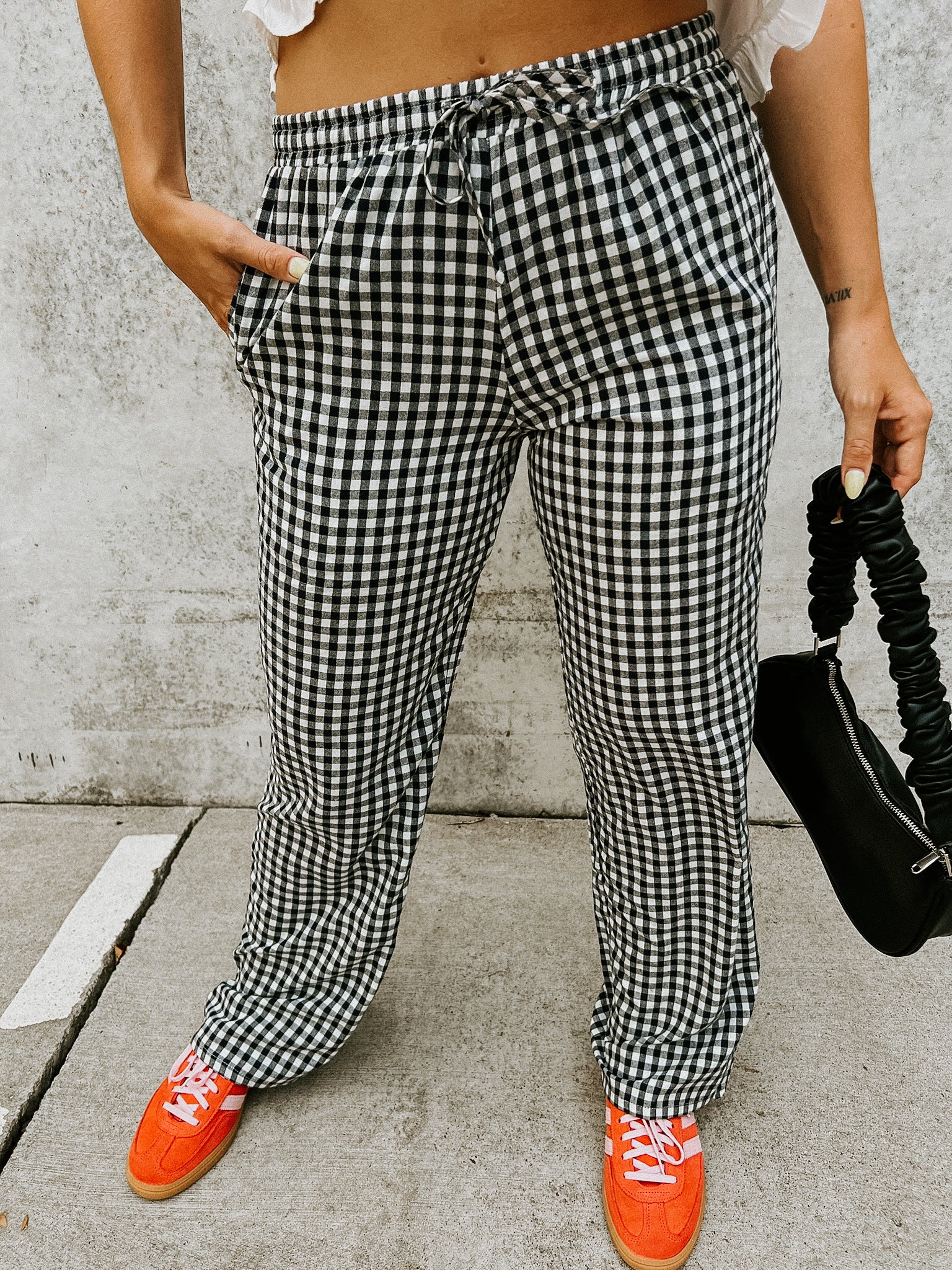 Noelle Gingham Pants