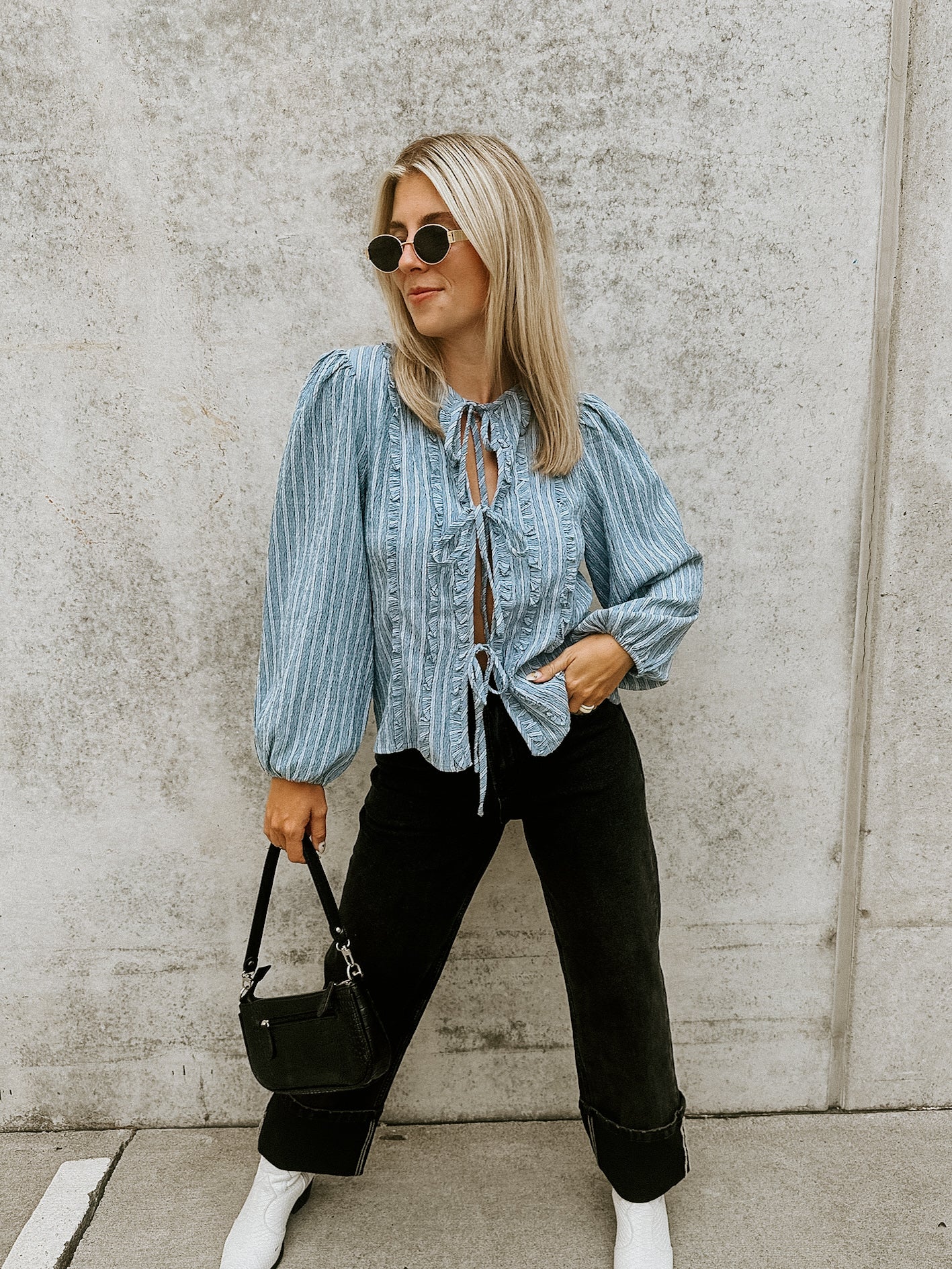 Leslie Stripe Blouse