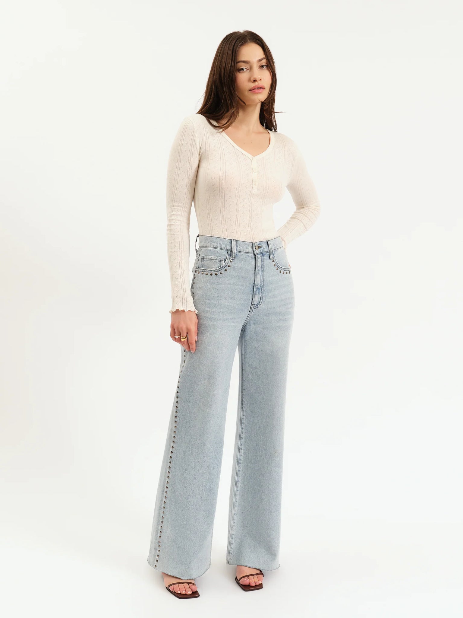 Far Out High Rise Denim