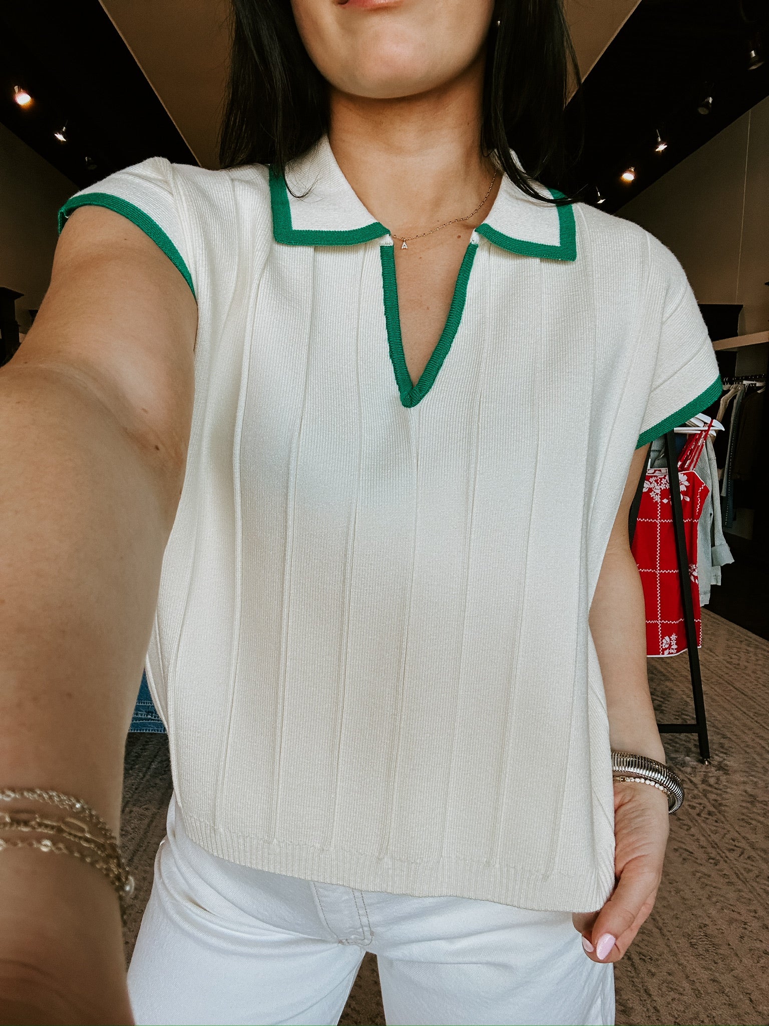Preppy Collared Sweater Vest
